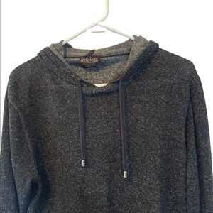 Michael Kors Sweaters | Michael Kors Mens Sweater Hoodie | Color: Black | Size: M | Joyce_Larkin's Closet
